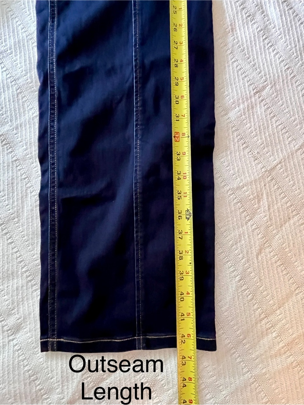 Jones New York Dark Blue Wash Cargo Jeans 6 Pocket Design NWOT - Picture 10 of 10